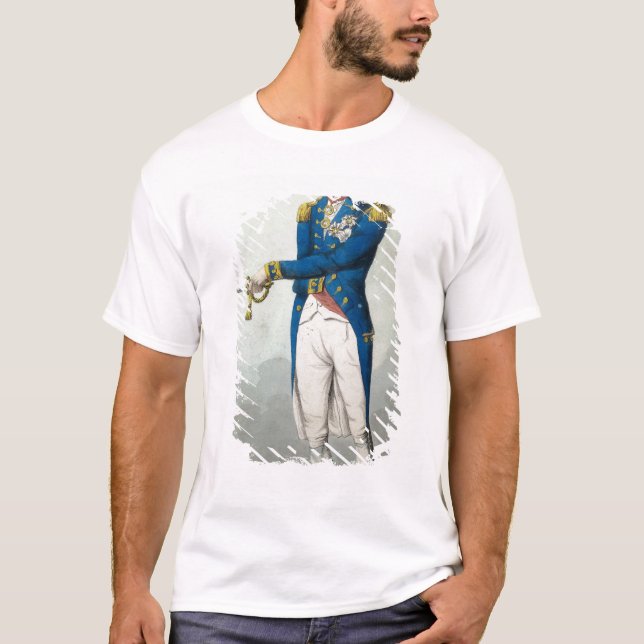 T-shirt Amiral Horatio Nelson (Devant)