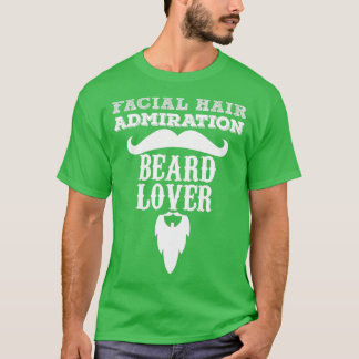 T-shirt Amiration des cheveux faciaux Louveur de la barbe