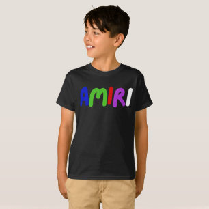 T-shirt Amiri nom choses cadeau pour les enfants