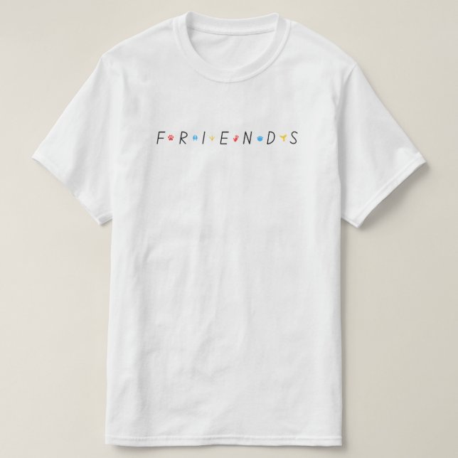 T-Shirt Amis (Design devant)