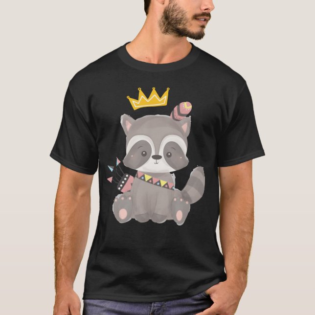 T-shirt amis animaux mignons (Devant)