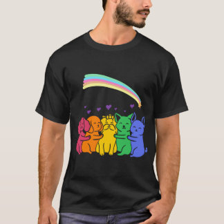 T-shirt amis arc-en-ciel