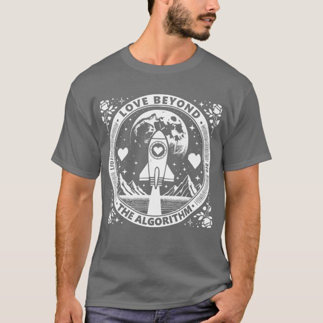 T-shirt Amis au-delà de l'algorithme (Devant)