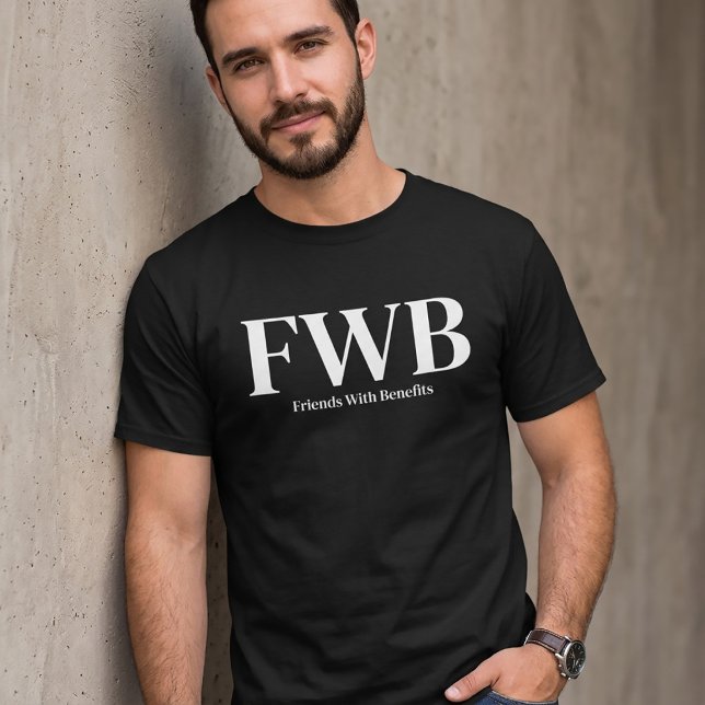 T-shirt amis avec avantages (Créateur téléchargé)