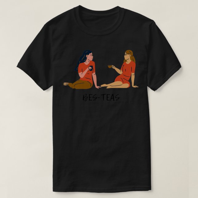 T-shirt amis besteas (Design devant)