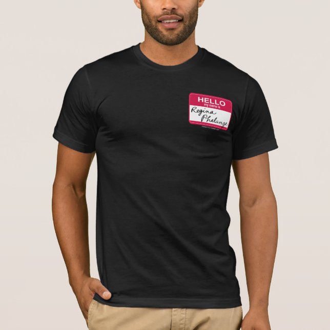 T-shirt AMIS™ | Bonjour Mon nom est Regina Phalange (Devant)