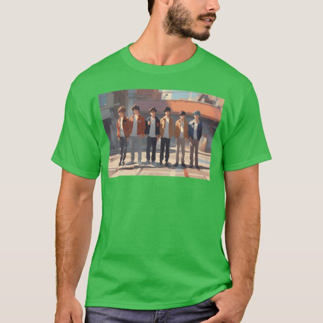 T-shirt Amis Boy Band (Devant)