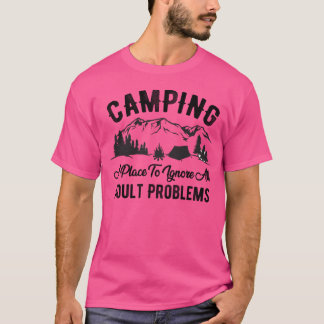 T-shirt amis Camping Adulte Style