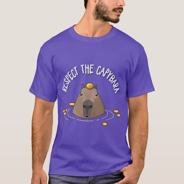 T-shirt Amis capybaras (Devant)