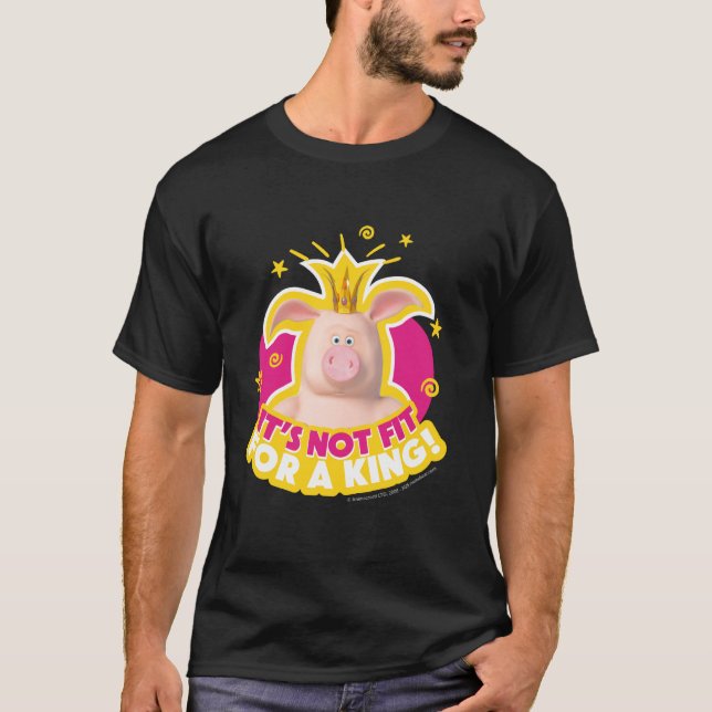 T-shirt Amis. Ce n'est pas digne d'un roi ! (Devant)