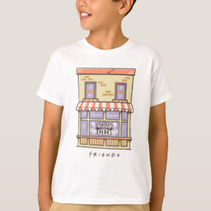 T-shirt AMIS™   Central Perk Cartoon Coffee Shop