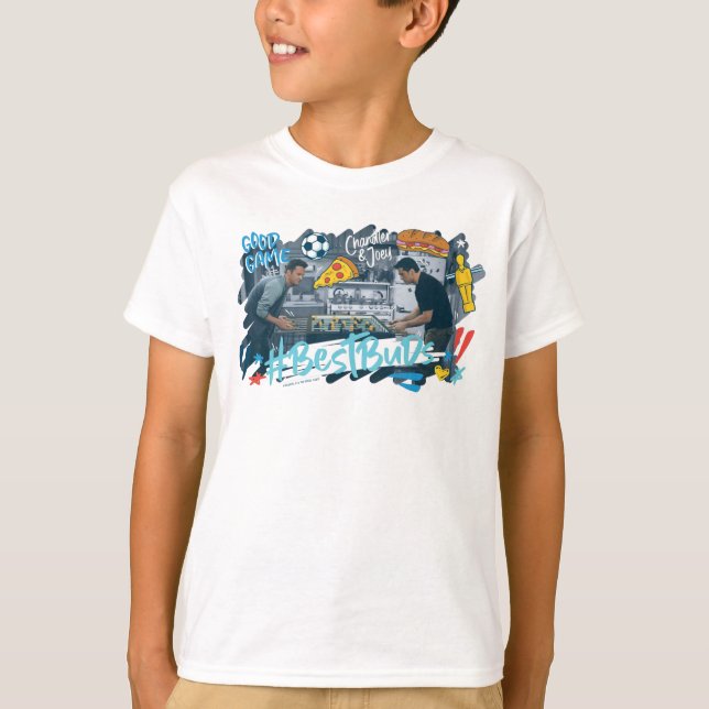 T-shirt AMIS™ | Chandler & Joey - Best Buds (Devant)