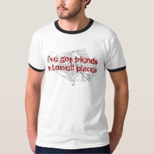T-shirt Amis dans des endroits de Lowell