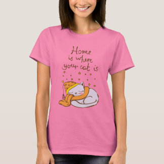 T-shirt Amis de chat