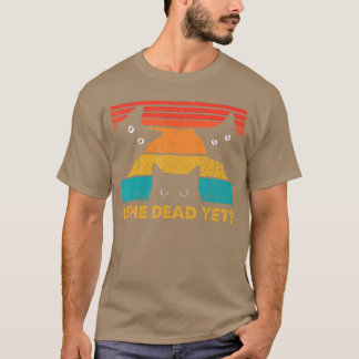 T-shirt amis de chat isHeVintageDeadYet