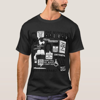 T-shirt Amis de citations perdues
