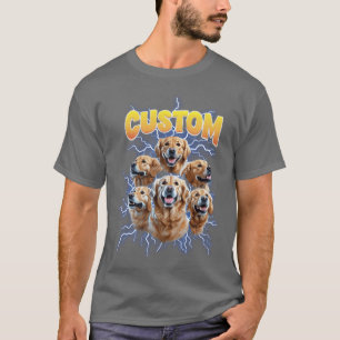T-shirt Amis de compagnie personnalisés vintage bootleg