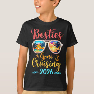 T-shirt Amis de croisière drôles d'escouade 2026 Ies sont