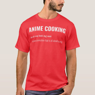 T-shirt Amis de cuisine d'anime