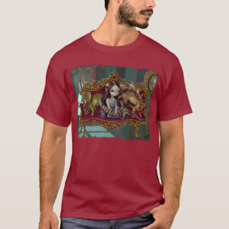 T-shirt Amis de dinosaure 1 chemise peu intellectuelle