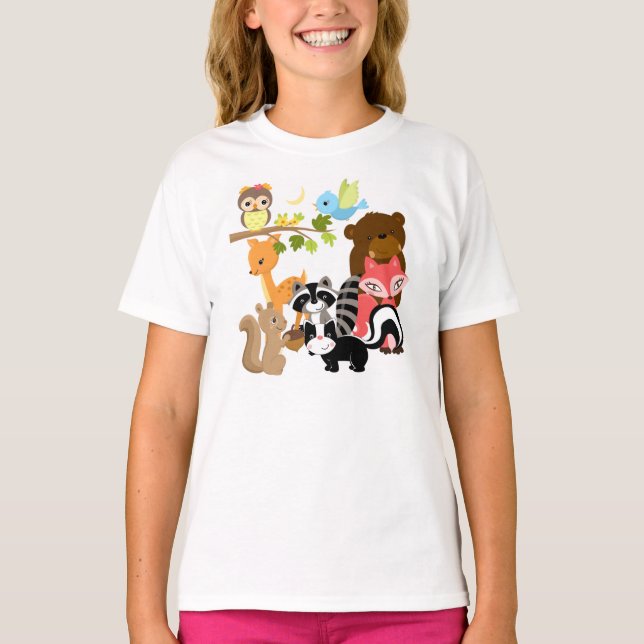 T-shirt Amis de forêt (Devant)