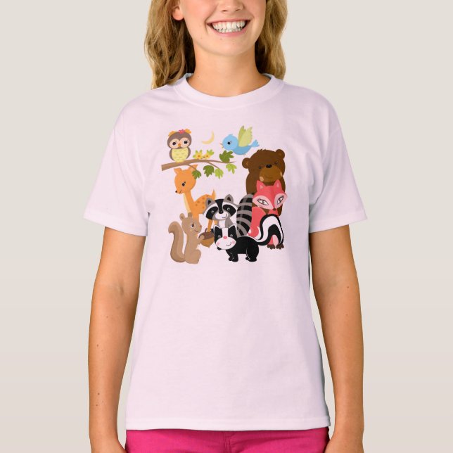T-shirt Amis de forêt (Devant)