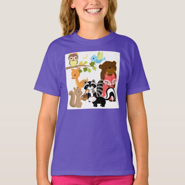 T-shirt Amis de forêt (Devant)