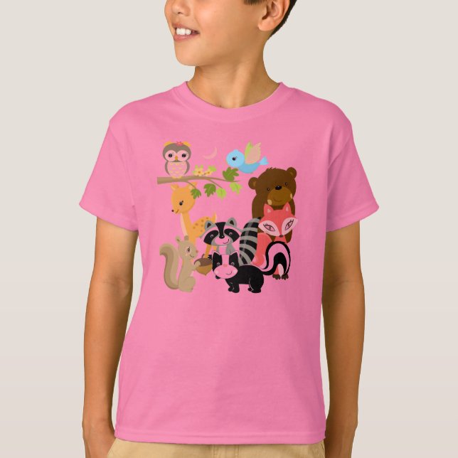T-shirt Amis de forêt (Devant)