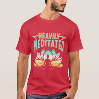 T-shirt amis de Heavily Meditated Yoga Scoop