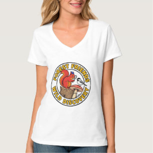 T-shirt Amis de la forêt Découverte sauvage Art de la natu
