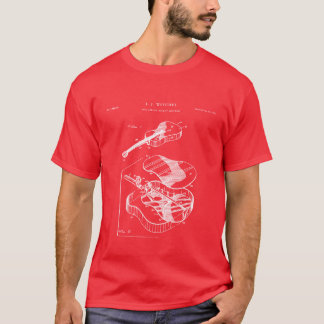 T-shirt Amis de la musique de la guitare Martin brevet