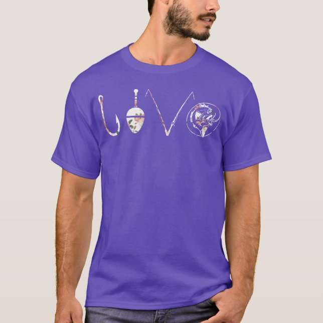 T-shirt Amis de la pêche passionnés (Devant)
