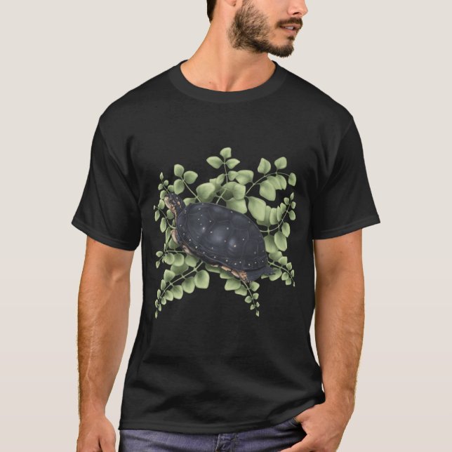 T-shirt Amis de la tortue ponctuée (Devant)