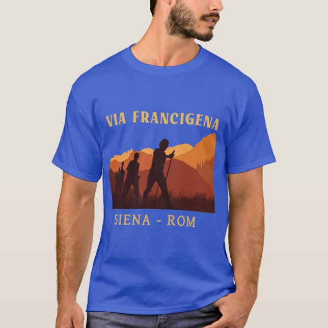 T-shirt Amis de la Via Francigena (Devant)