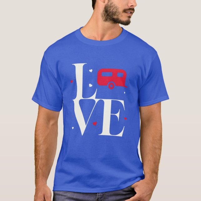 T-shirt Amis de l'amour des campeurs (Devant)
