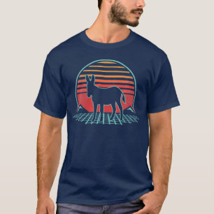 T-shirt Amis de l'âne des années 80 qui aiment les animaux