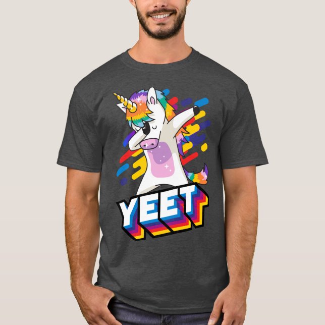 T-shirt Amis de Licorne Yeet Dabbing (Devant)