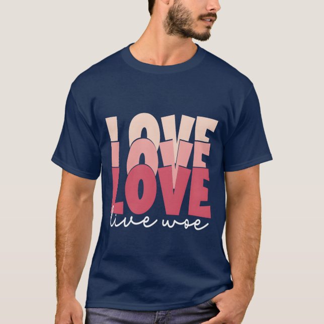 T-shirt Amis de Love Like Woe (Devant)