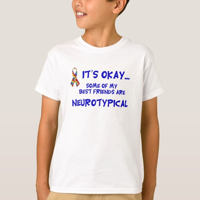 T-shirt Amis de Neurotypical (Devant)