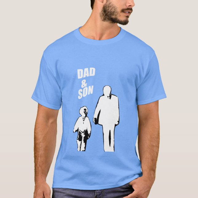 T-shirt Amis de papa et de fils (Devant)