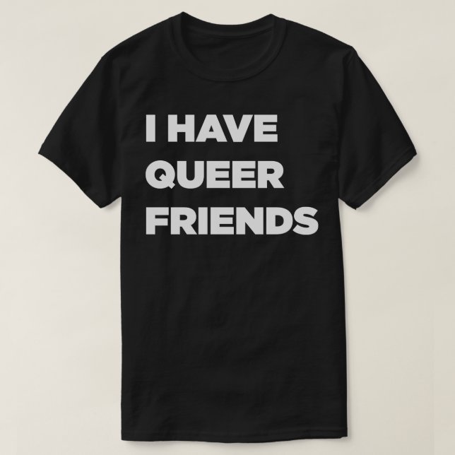 T-shirt Amis de Queer (Design devant)