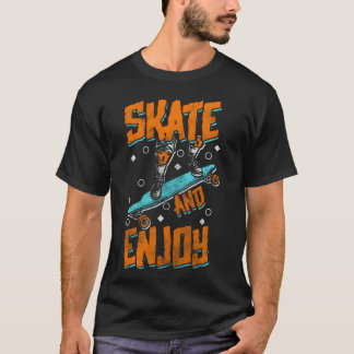 T-shirt Amis de sport extrême de patineur ami
