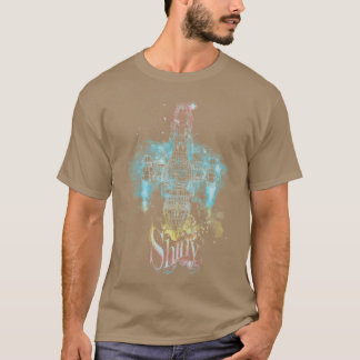 T-shirt amis de vaisseau spatial brillant