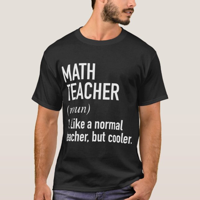 T-shirt Amis définis par Matheacher (Devant)