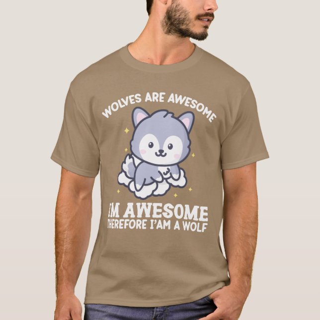 T-shirt Amis des loups (Devant)
