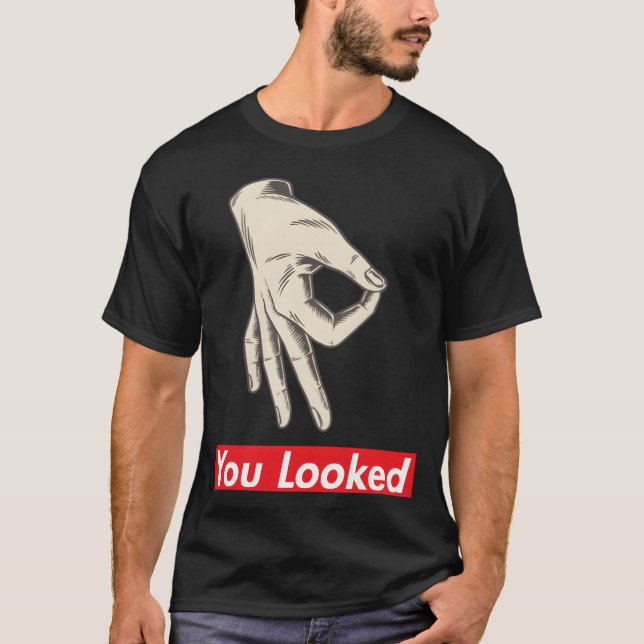 T-shirt Amis Doigt Cercle Main Shoulder Punch Jeu Vous (Devant)