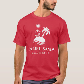 T-shirt amis du club de plage Malibu Sands