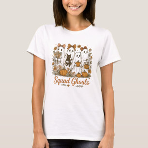 T-shirt Amis du fantôme mignonne automne graphique Tee pou