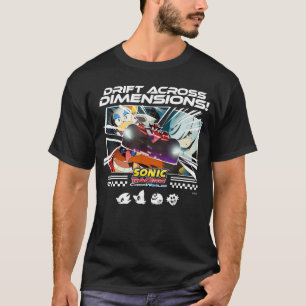 T-shirt Amis du groupe de dérive Sonic Racing CrossWorlds