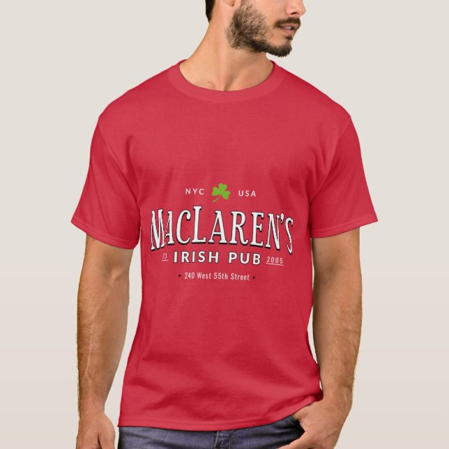 T-shirt Amis du MacLarens Irish Pub (Devant)